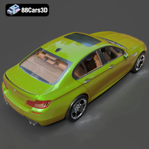 BMW M5 F10 3D Model