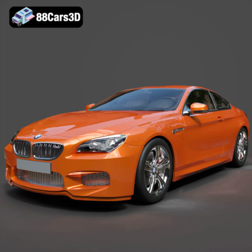 BMW M6 Coupe (F12) 3D Model