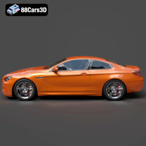 BMW M6 Coupe (F12) 3D Model