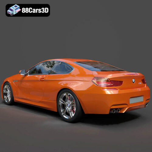 BMW M6 Coupe (F12) 3D Model