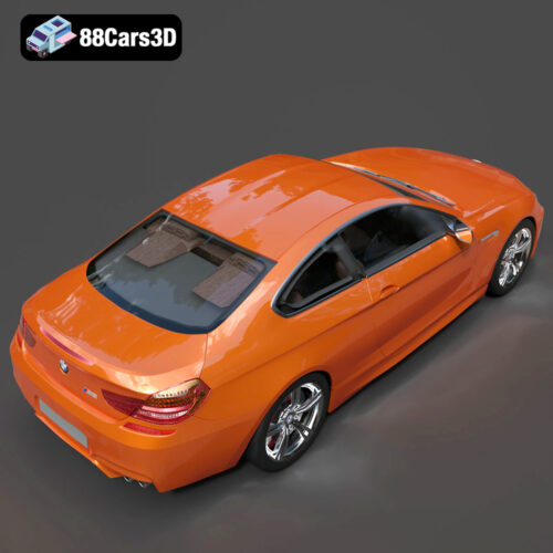 BMW M6 Coupe (F12) 3D Model