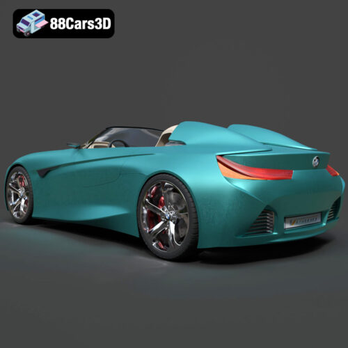 BMW Vision Connected Drive Concept 3D Model - Gallery Image 4 BMW Vision Connected Drive Concept 3D Model