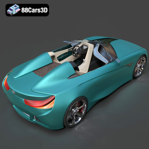 BMW Vision Connected Drive Concept 3D Model - Gallery Image 7 BMW Vision Connected Drive Concept 3D Model
