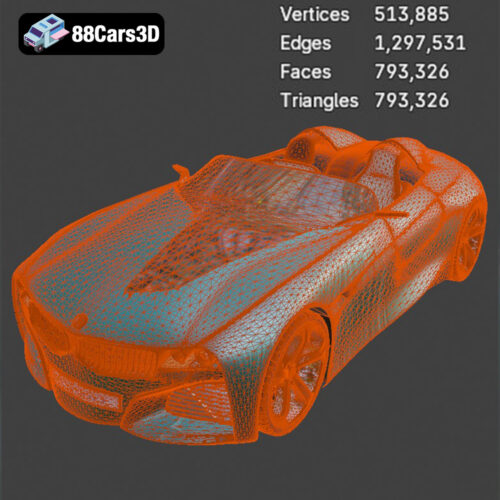 BMW Vision Connected Drive Concept 3D Model - Gallery Image 5 BMW Vision Connected Drive Concept 3D Model