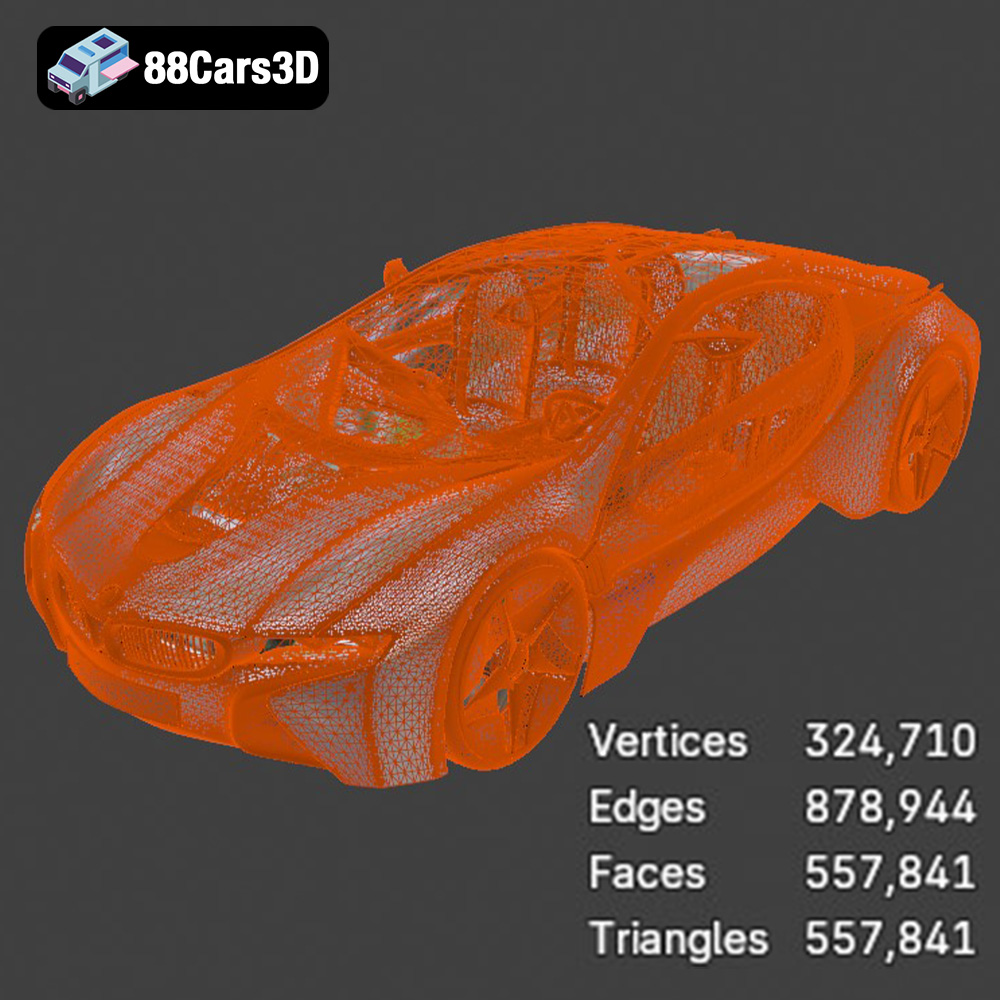 BMW Vision Effecient Dynamics-007 3D Model