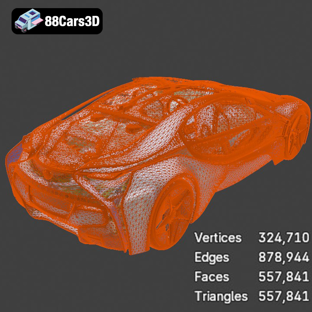 BMW Vision Effecient Dynamics-007 3D Model
