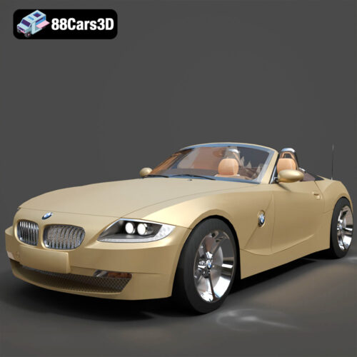 BMW Z4 E85 2005 3D Model - Main Image BMW Z4 E85 2005 3D Model