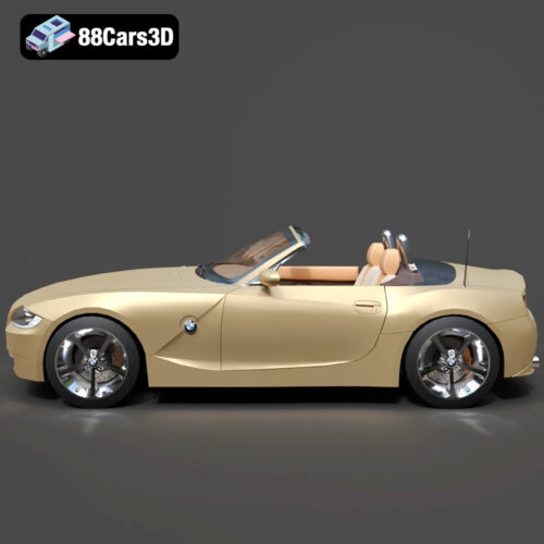 BMW Z4 E85 2005 3D Model - Gallery Image 4 BMW Z4 E85 2005 3D Model
