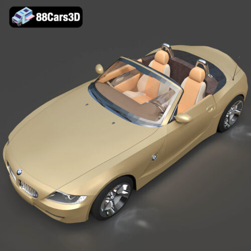 BMW Z4 E85 2005 3D Model - Gallery Image 6 BMW Z4 E85 2005 3D Model
