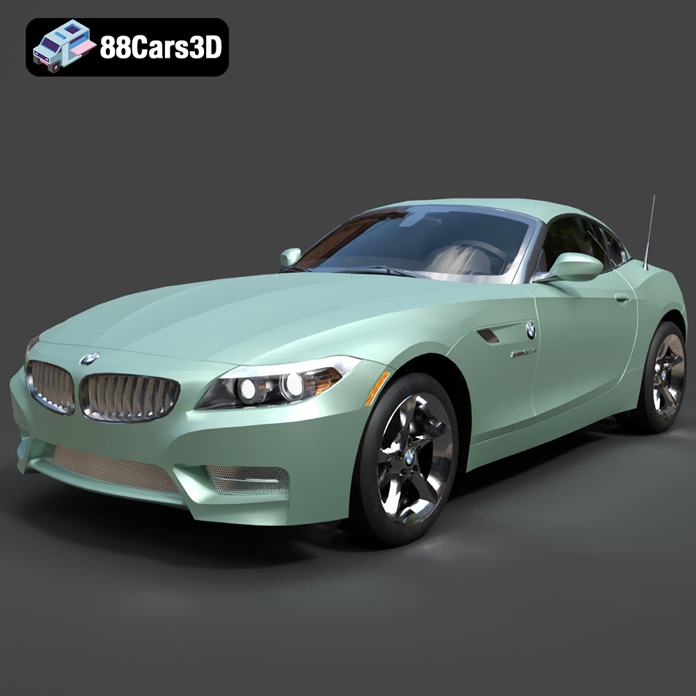 BMW Z4 Roadster E89 2012 3D Model