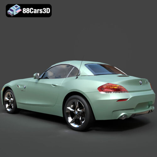BMW Z4 Roadster E89 2012 3D Model - Gallery Image 1 BMW Z4 Roadster E89 2012 3D Model