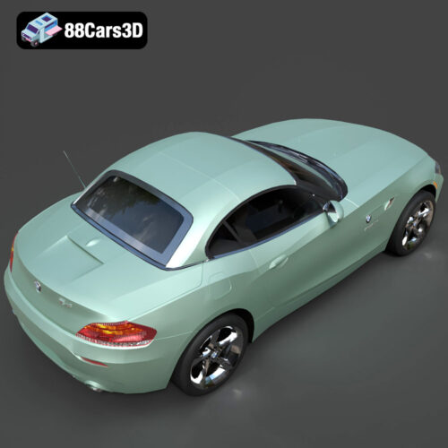 BMW Z4 Roadster E89 2012 3D Model - Gallery Image 2 BMW Z4 Roadster E89 2012 3D Model