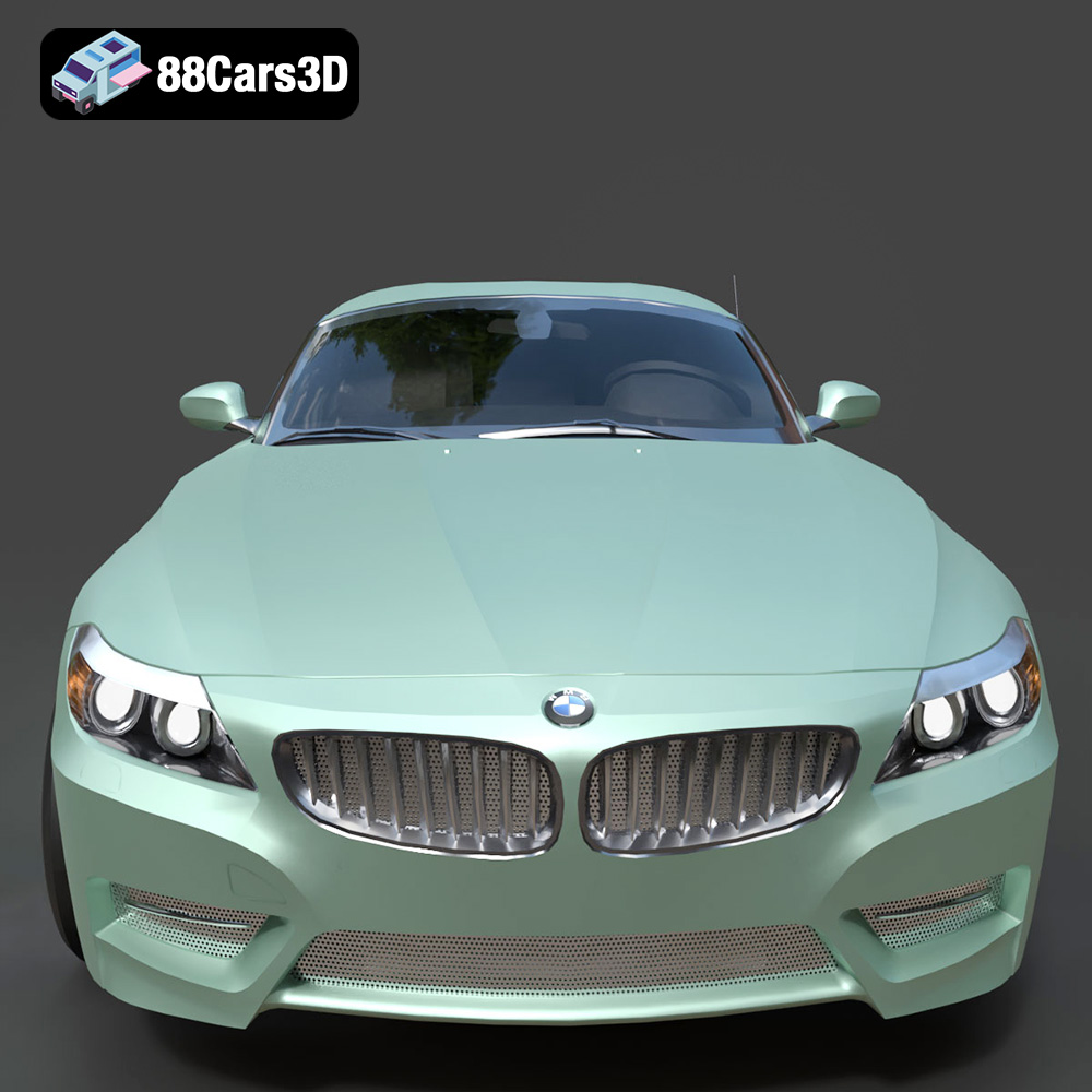 BMW Z4 Roadster E89 2012 3D Model
