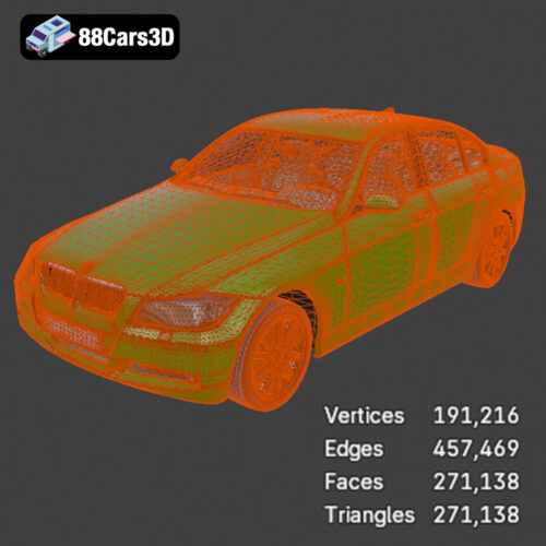 BMW 3-005 3D Model