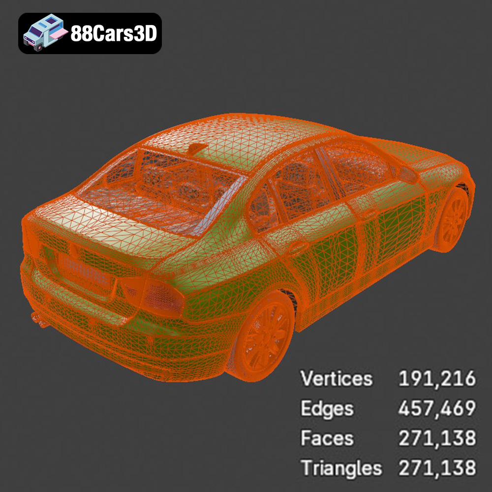 BMW 3-005 3D Model