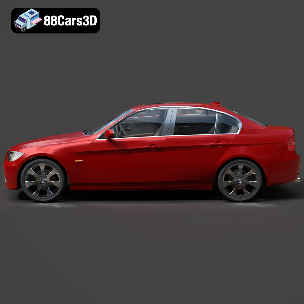 BMW 330i E90 3D Model