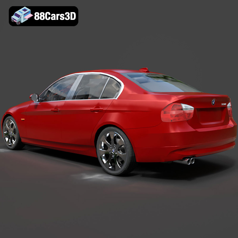 BMW 330i E90 3D Model
