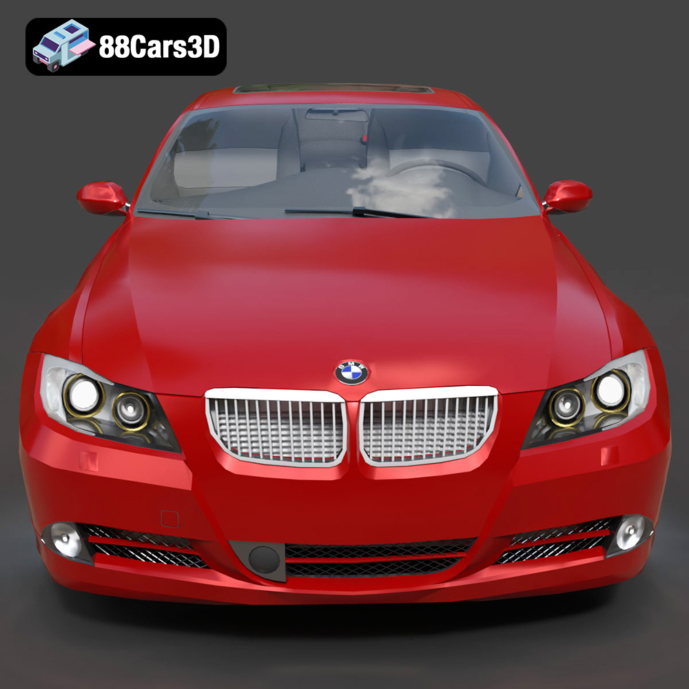 BMW 330i E90 3D Model