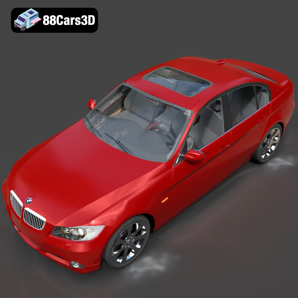 BMW 330i E90 3D Model