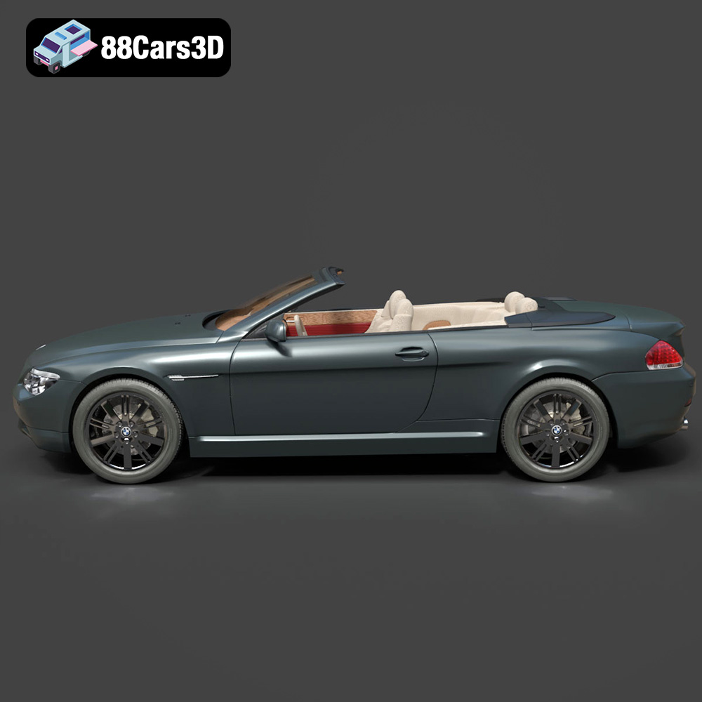 BMW 645ci 2004-2005 3D Model