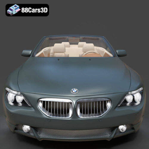 BMW 645ci 2004-2005 3D Model - Gallery Image 2 BMW 645ci 2004-2005 3D Model