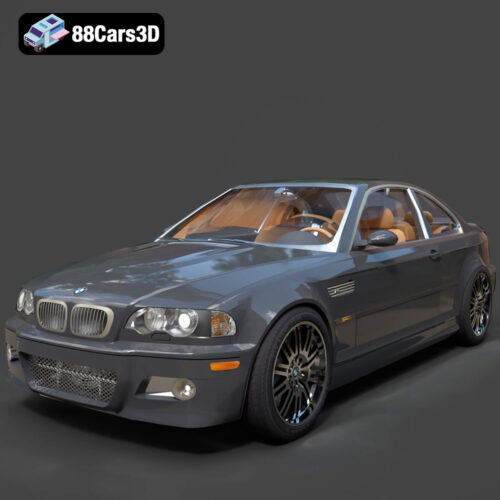 BMW M3 E46 3D Model