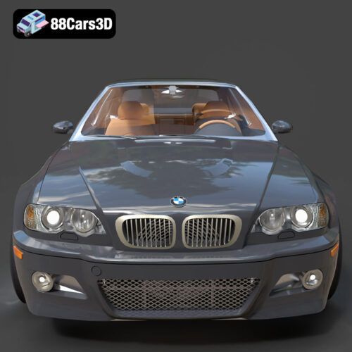 BMW M3 E46 3D Model