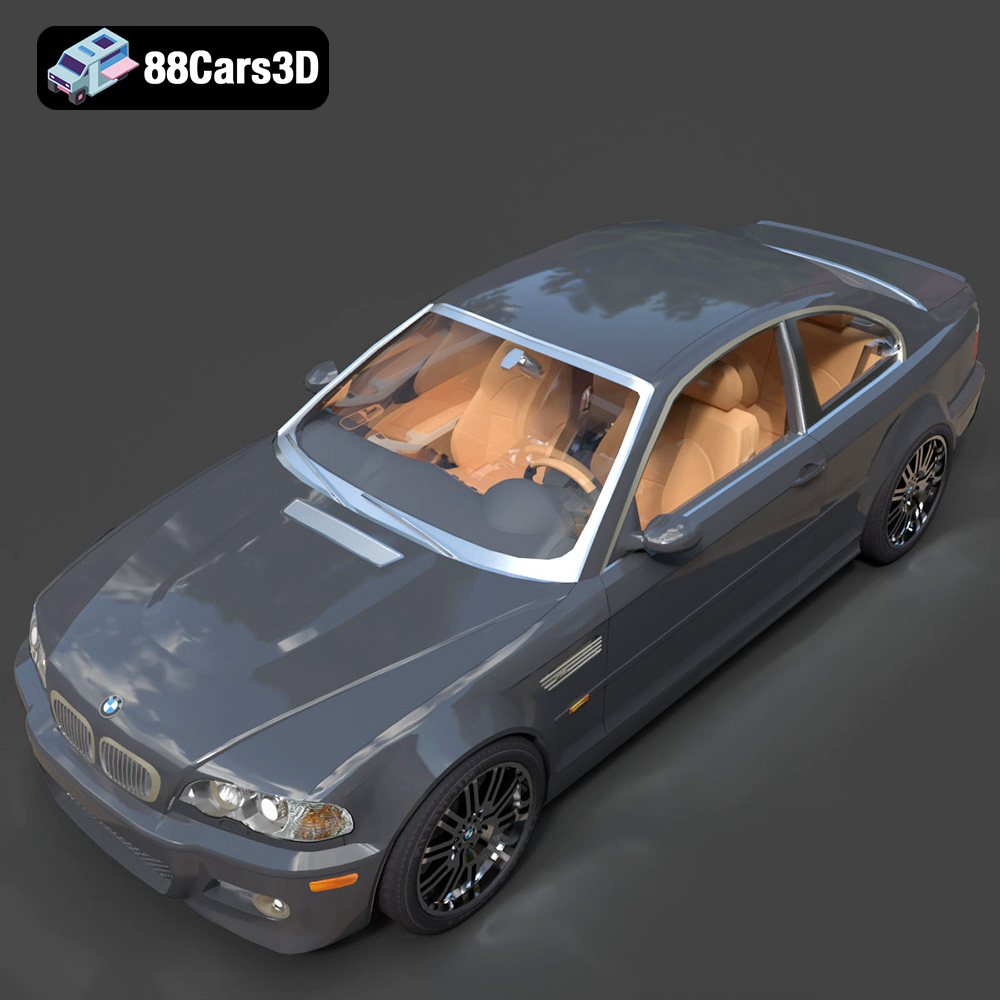 BMW M3 E46 3D Model