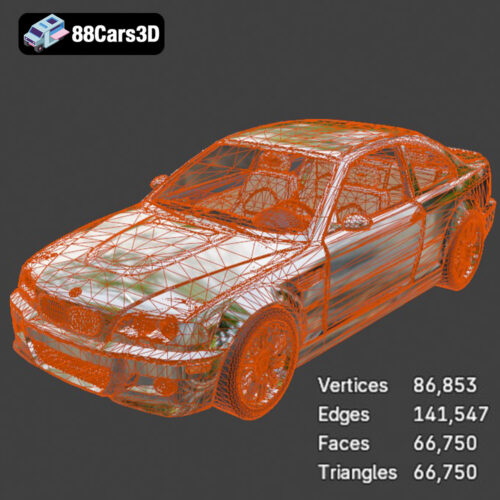 BMW M3 E46 3D Model