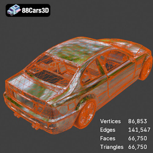BMW M3 E46 3D Model