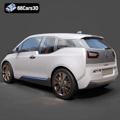 BMW i3 Coupe 3D Model - Gallery Image 5 BMW i3 Coupe 3D Model
