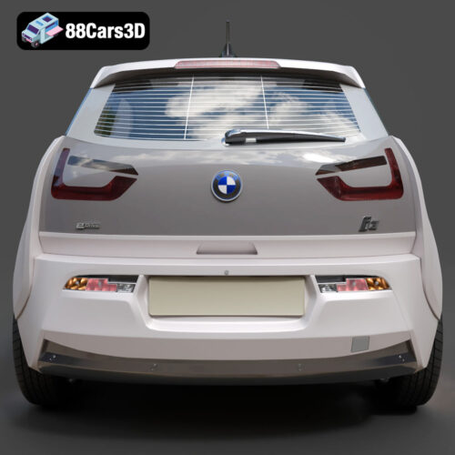 BMW i3 Coupe 3D Model - Gallery Image 1 BMW i3 Coupe 3D Model