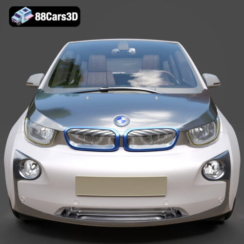 BMW i3 Coupe 3D Model - Gallery Image 3 BMW i3 Coupe 3D Model