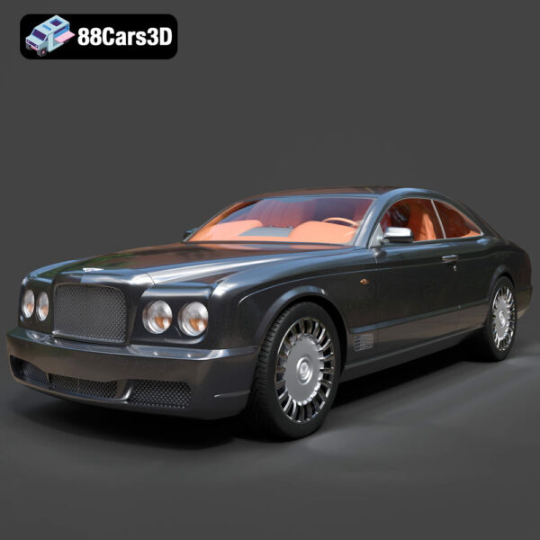 Bentley Brooklands 2008 3D Model
