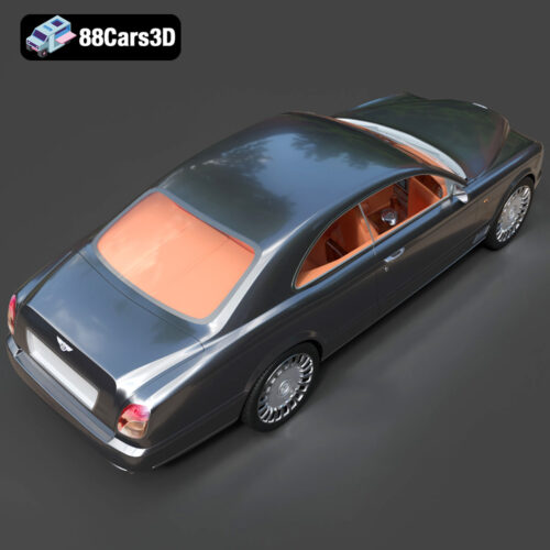 Bentley Brooklands 2008 3D Model