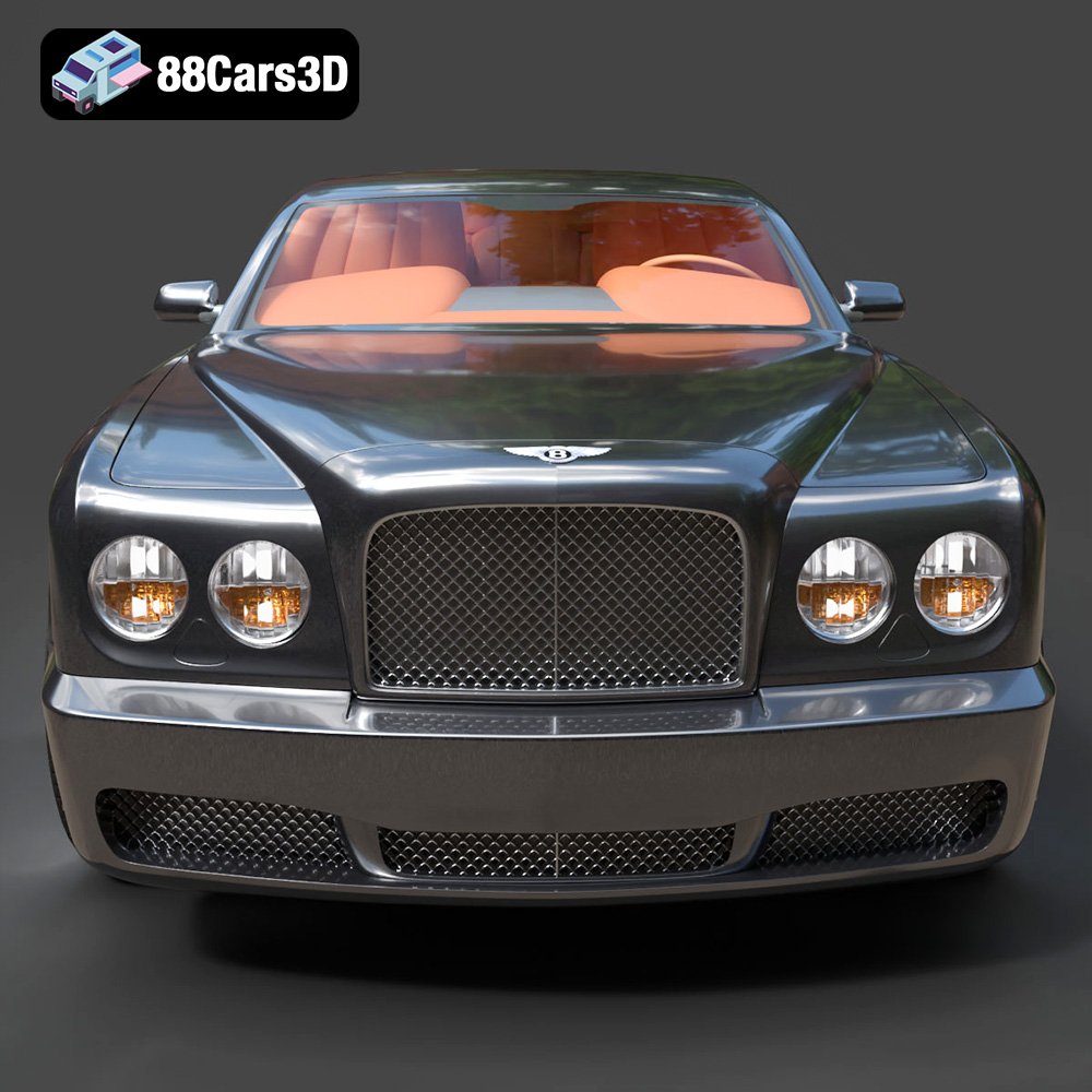 Bentley Brooklands 2008 3D Model