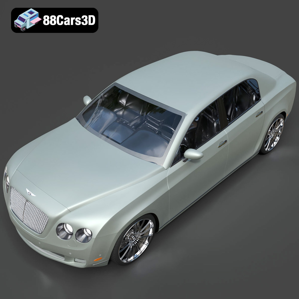 Bentley Continental Flying Spur 3D Model