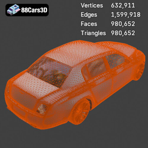 Bentley Continental Flying Spur 3D Model - Gallery Image 6 Bentley Continental Flying Spur 3D Model