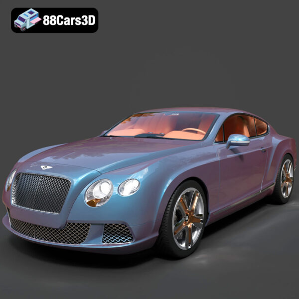 Bentley Continental GT 2011 3D Model