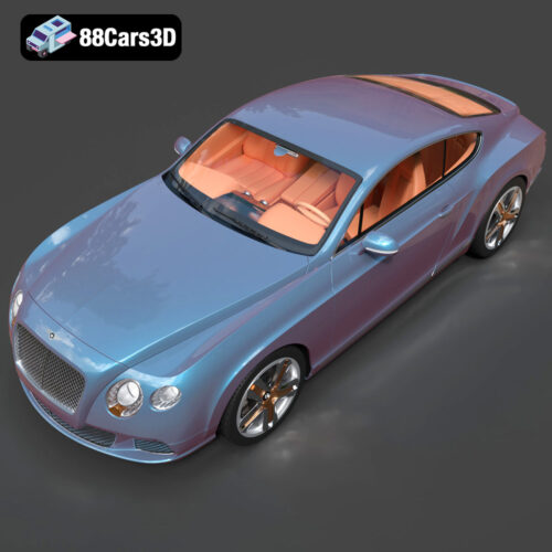 Bentley Continental GT 2011 3D Model - Gallery Image 2 Bentley Continental GT 2011 3D Model