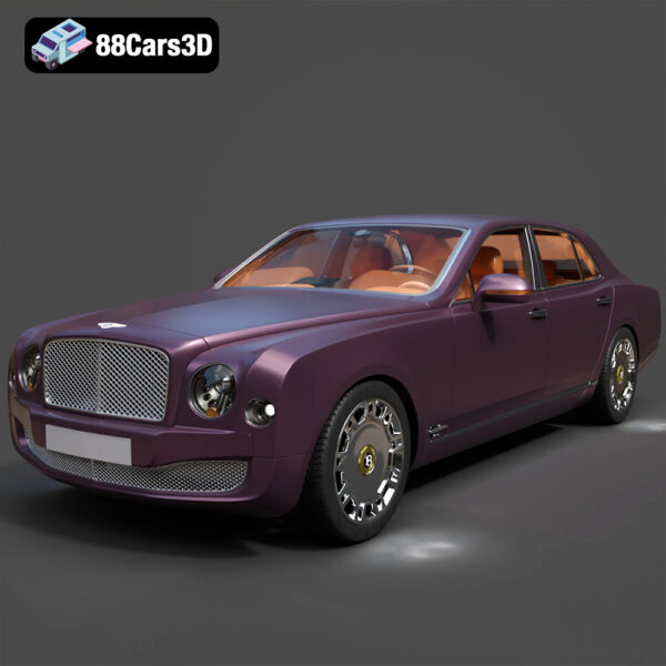 Bentley Mulsanne Luxury Sedan 3D Model