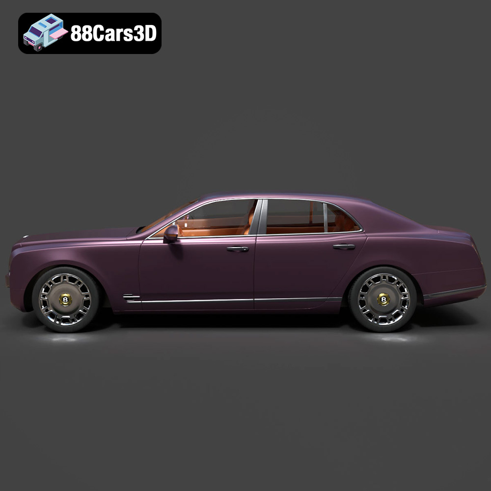 Bentley Mulsanne Luxury Sedan 3D Model