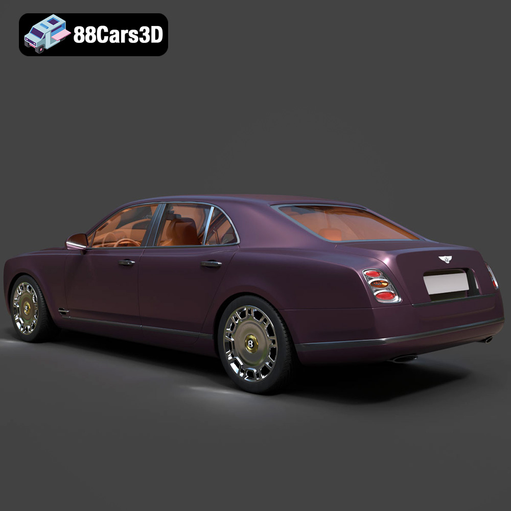 Bentley Mulsanne Luxury Sedan 3D Model