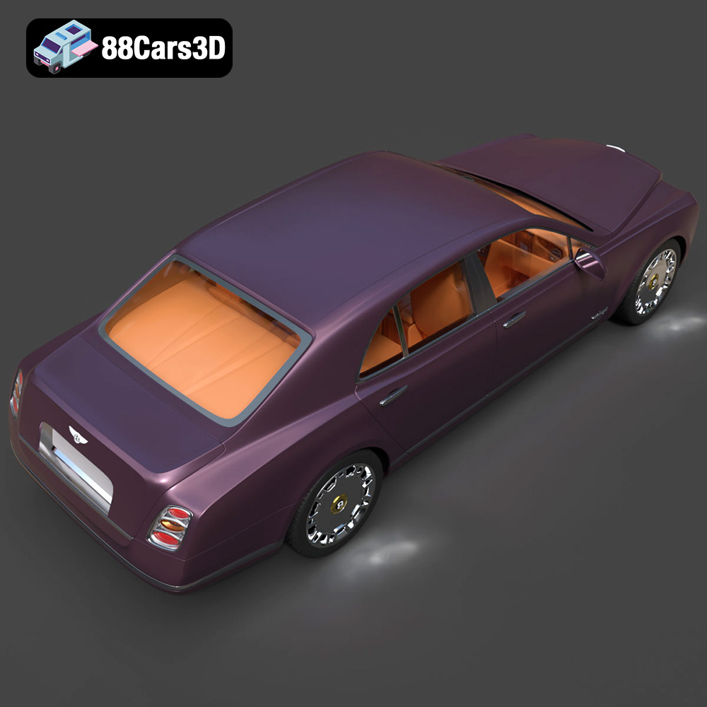 Bentley Mulsanne Luxury Sedan 3D Model