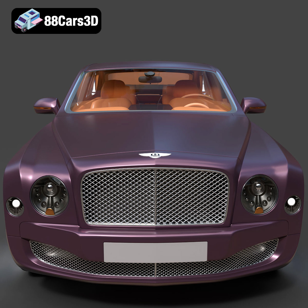 Bentley Mulsanne Luxury Sedan 3D Model