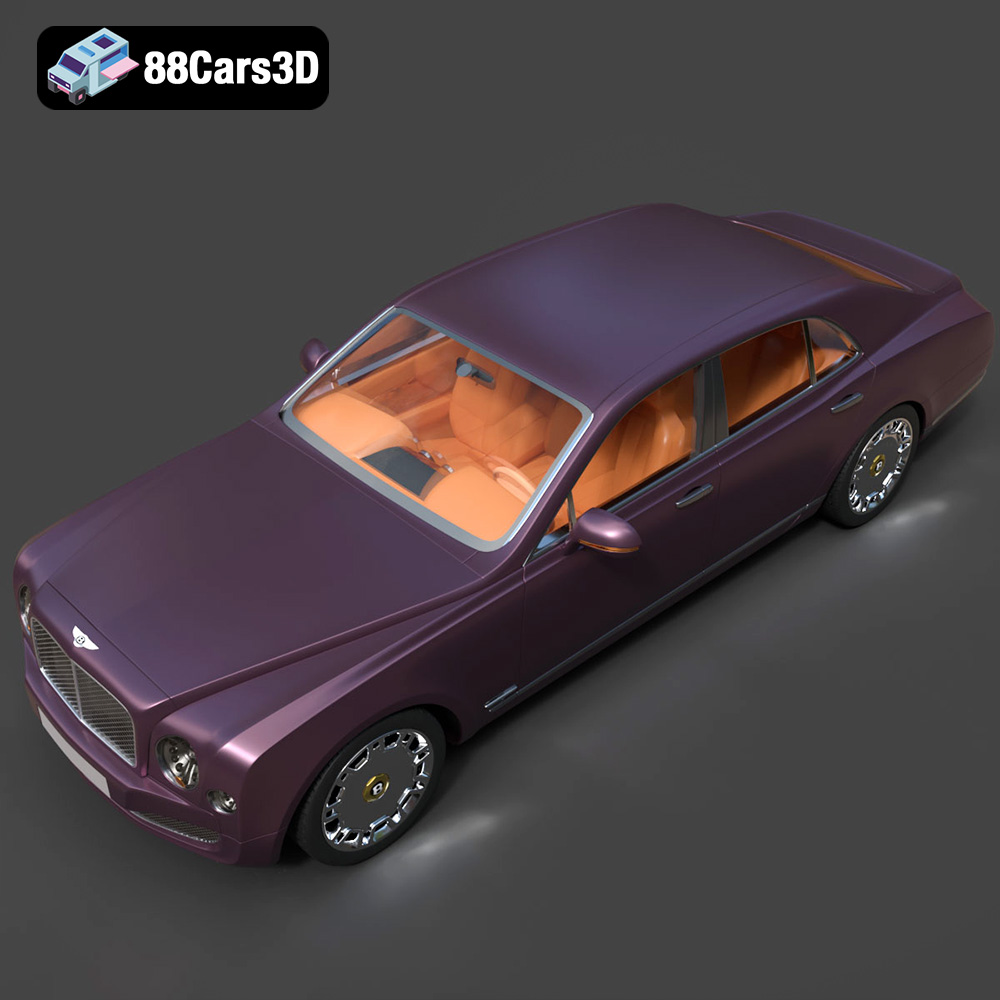 Bentley Mulsanne Luxury Sedan 3D Model