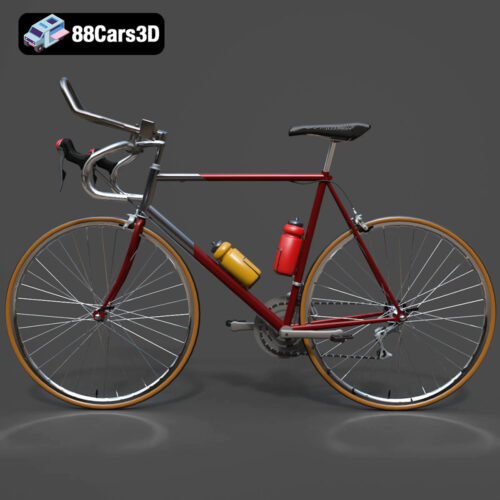 Generic Bicycle 3D Model