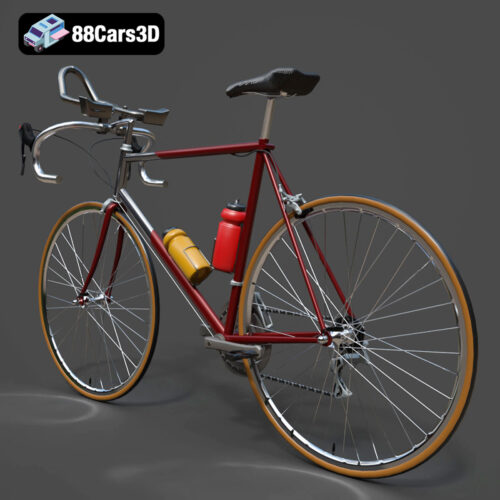 Generic Bicycle 3D Model