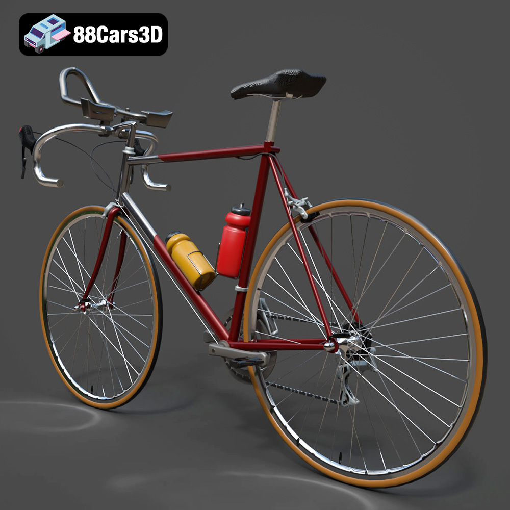 Generic Bicycle 3D Model