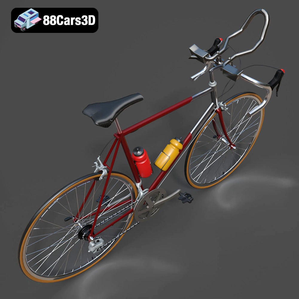 Generic Bicycle 3D Model